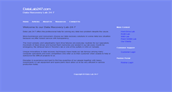 Desktop Screenshot of datalab247.com